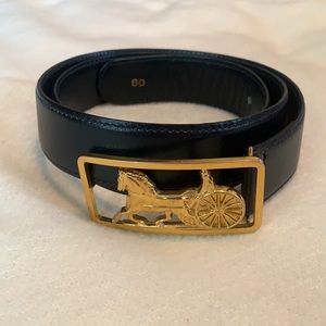 Celine Horse and Carriage belt